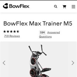 BowFlex Max Trainer M5 