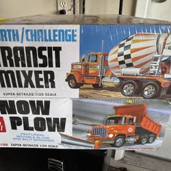 1/24 Big Truck Plastic Model Kits