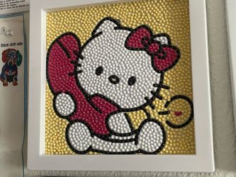 hello kitty diamond painting