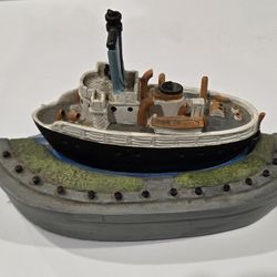 Spoontiques Lightship Huron Michigan Boat Paperweight 