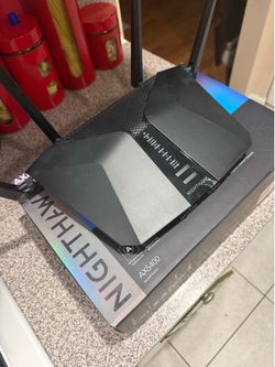 Netgear Nighthawk AX6 like new!