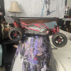 Arrma Typhon 6s RC  Buggy Truck *TOO MANY UPGRADES MUST READ *