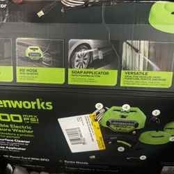 Green works 1900 Pressure Washer