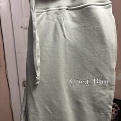 Cest Bon Joggers Large Straight Leg 
