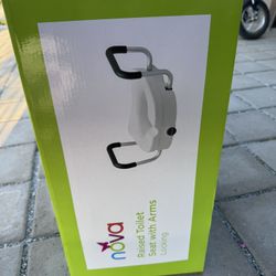 Raised Toilet Seat With Arms