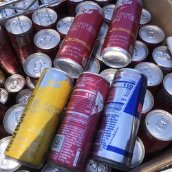 RedBull 500+ Cans 12oz And 8oz 