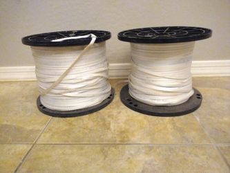 (2) Partial Spools Of 1/2" Mule Tape - Bull-Line 

- Approximately 5000' Left