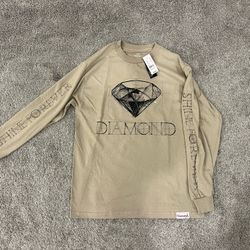 New! Diamond Supply LS T-shirt Sz. M