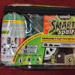 NEW * Slime 50107 Smart Spair Emergency Tire Repair Kit
