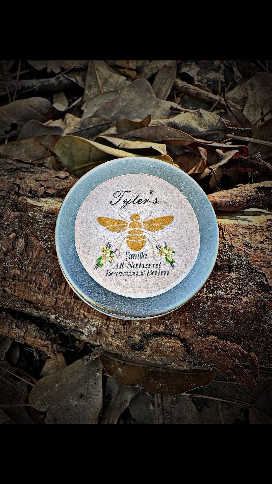 Tyler’s All-Natural Beeswax Lip Balm (Vanilla)