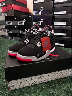 Jordan 4 Bred Men’s Size: 8, 8.5, 9.5, 10