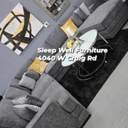 🙋‍♀️ Sectional Sofa 👉Furniture Queen Bedroom, Dining Table Sets, Bunk Beds Avail 
