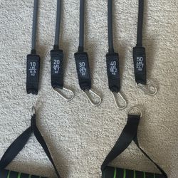 Resistance Bands + Balance Board + Yoga Mat