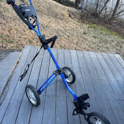 Bag Boy Express LS 3-wheel golf push cart