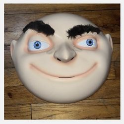 Despicable Me Gru Plastic Mask Halloween Costume Accessory 3-D Eyebrows
