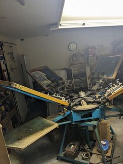 Work Horse Screen Printing Press
