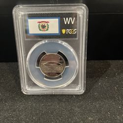 2005 S Perfect Graded West Virginia State Quarter Graded At PR70 D-13