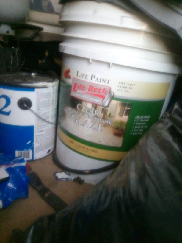 5gal Clear Acrylic Glaze 4001 Clear Gloss