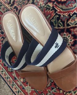 LAUREN sandals $30 3 more sandals, $6 each all for $40