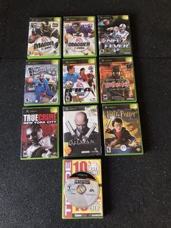 Xbox Lot of Games RARE!
