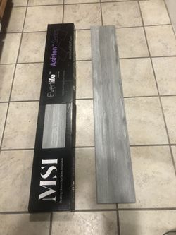 Gray Vinyl Flooring Brand New