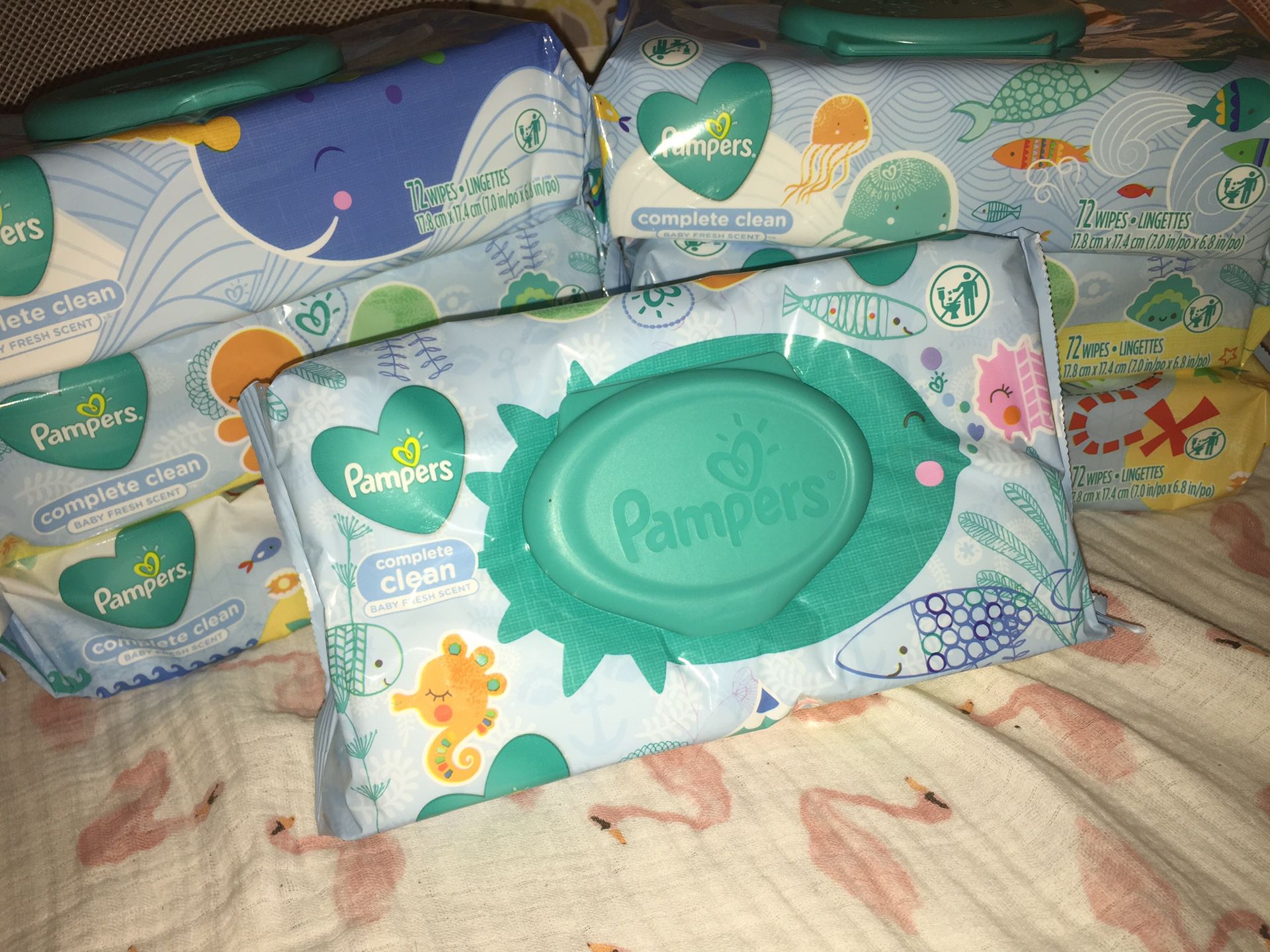 Pampers Extra Strong Wipes
