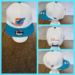 MIAMI DOLPHINS NFL FOOTBALL 🏈 SNAPBACK HAT. 