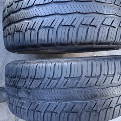 2 used Tires 215/50r17 bfgoodrich 🤑free Installation ‼️