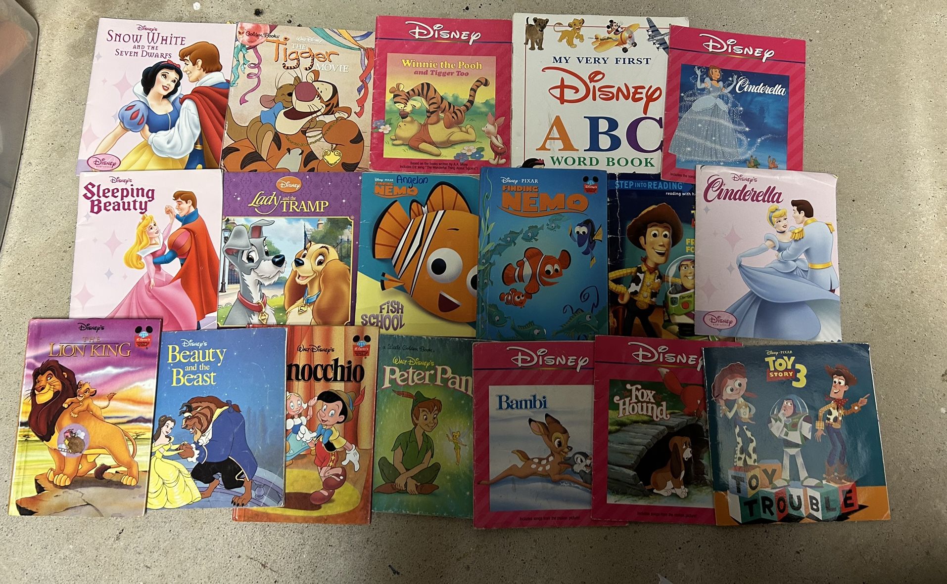Disney books bundle of 18