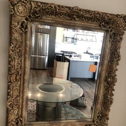 Large Antique Mirror 