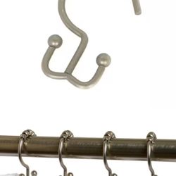 NIB Shower Hooks, 12pk, Heavy Duty