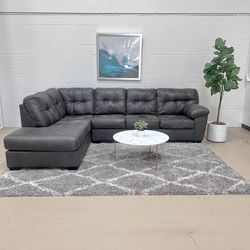 Ashley Furniture Gray Sectional sofa/couch 🚛 Delivery Available
