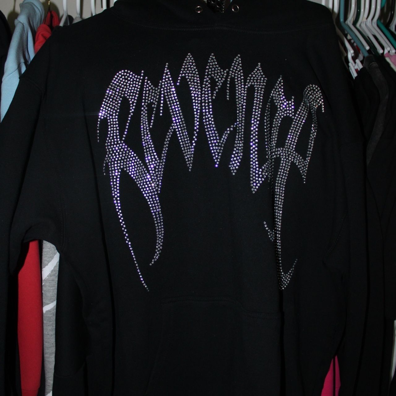 Revenge Rhinestone Hoodie for Sale in Mountlake Terrace, WA Revenge Rhinestone Hoodie for Sale in Mountlake Terrace, WA