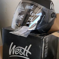 Open Face Motorcycle Helmet