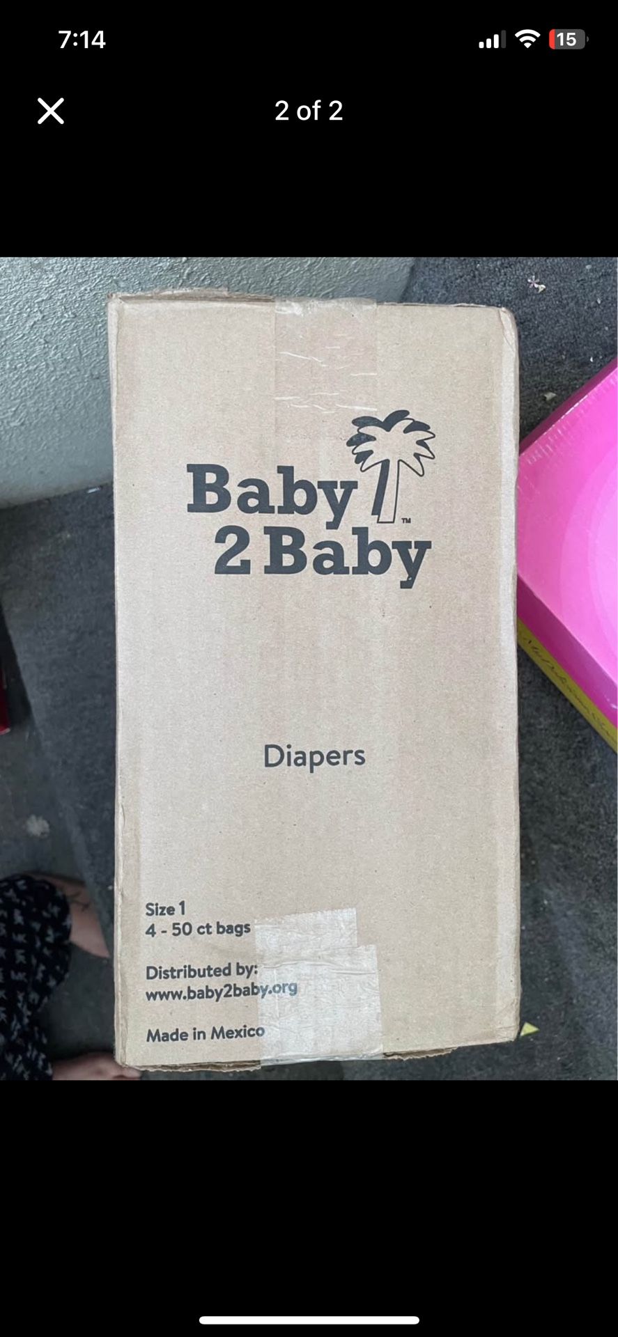 Diapers Size 1