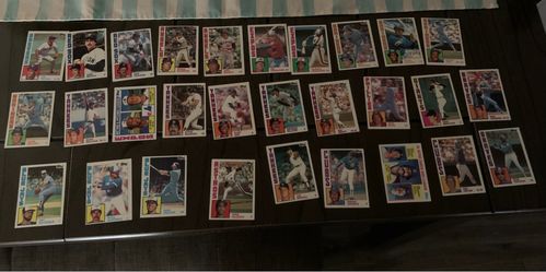 1983-84 topps baseball cards