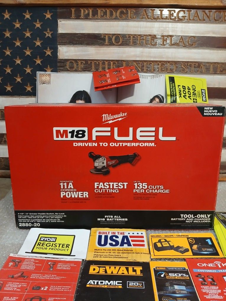 NEW MILWAUKEE M18 FUEL GRINDER 