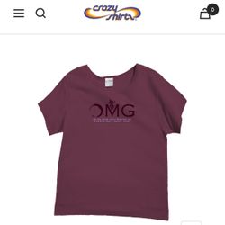 OMG Tee Shirt By Crazy Tee 