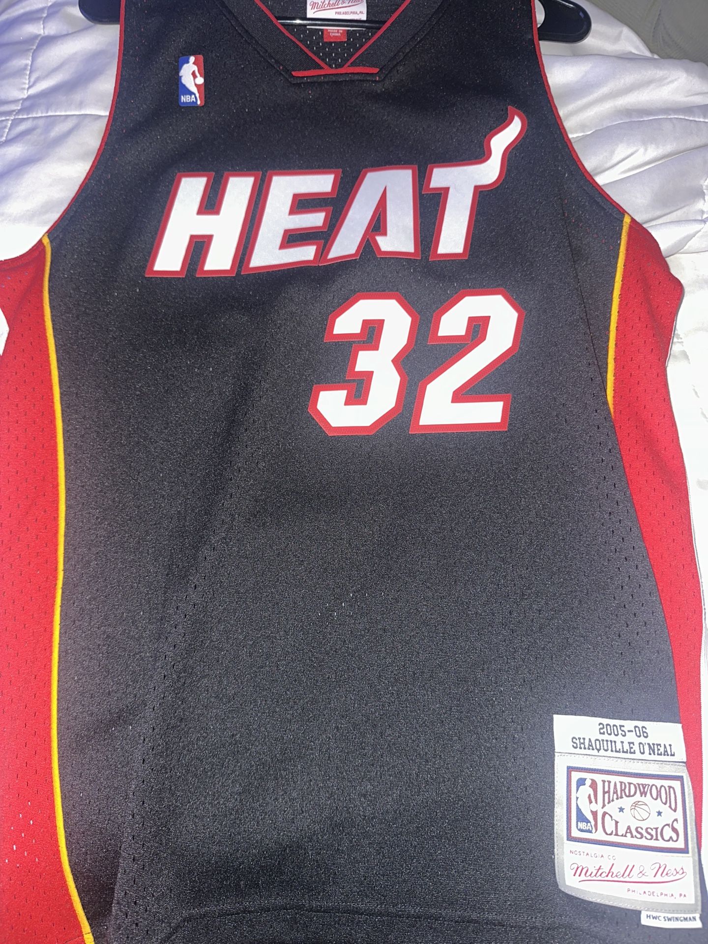 Mitchell & Ness Miami Heat Shaq Jersey Sz M