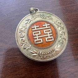 Vintage Asian Brass Charm