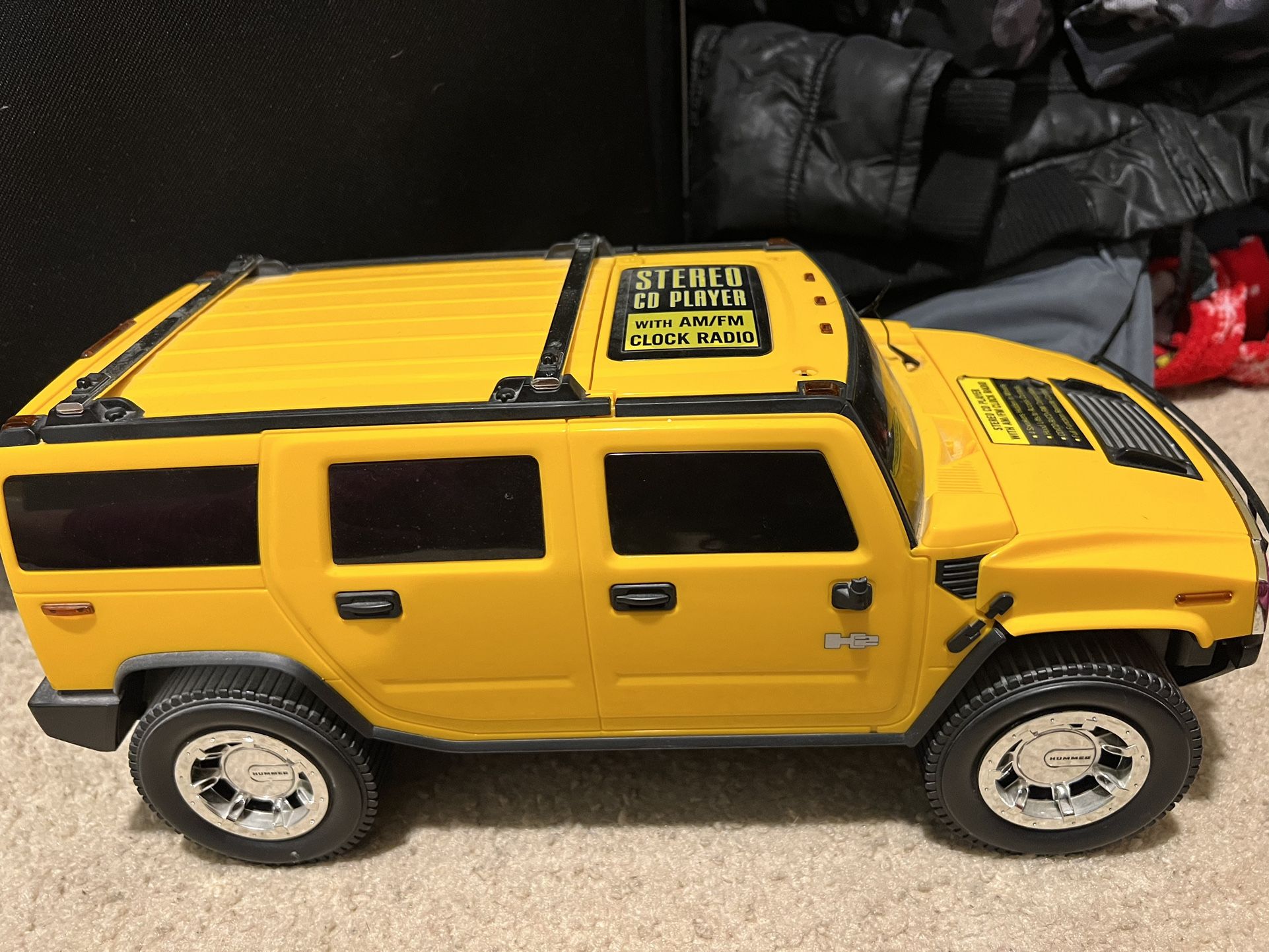 Hummer Cd Player Clock Radio