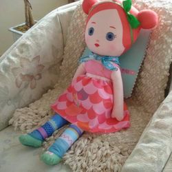 Zapf Creation Mooshka MYRA Doll 23" Large Plush Pillow Doll