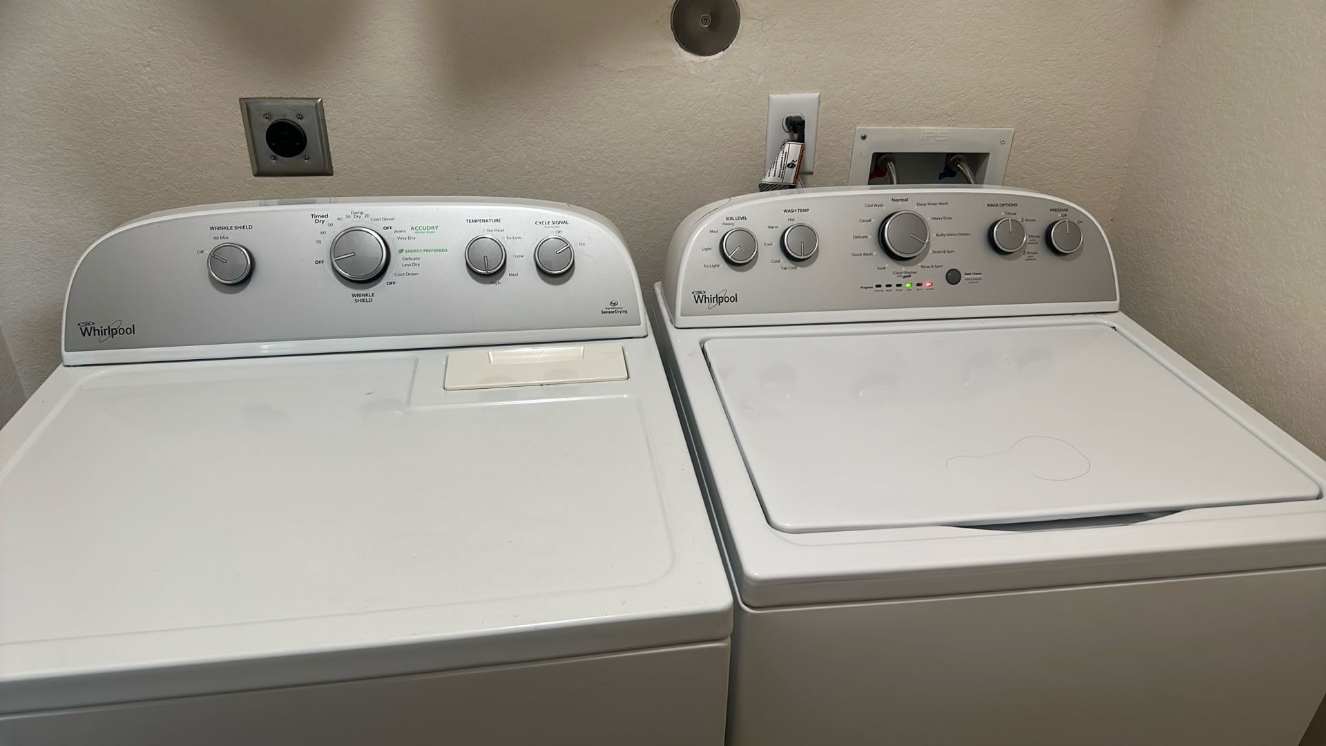Washer And Dryer