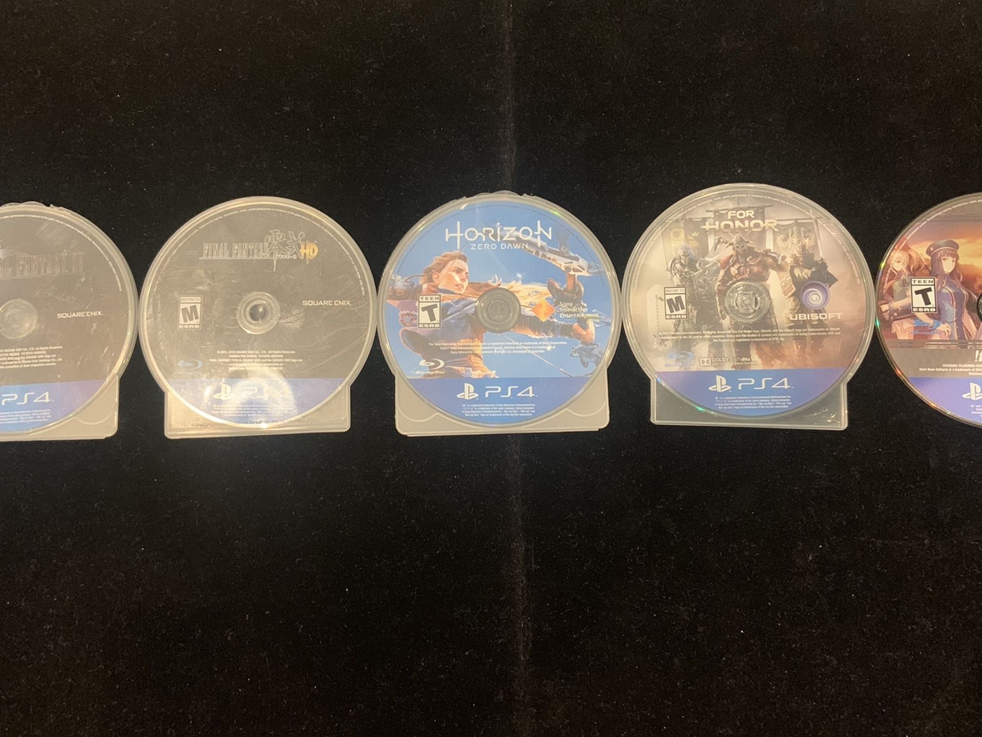 Sony PlayStation 4 PS4 Game Lot (5 Games)FINAL FANTASY HD+more(Post Nintendo Era)