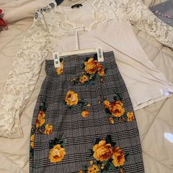 Skirt And Top