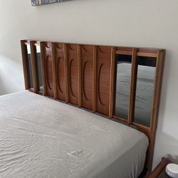 Queen Walnut Headboard