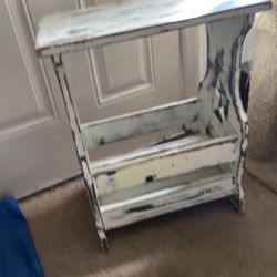 Side Table With Storage