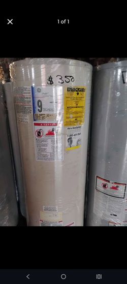 GE 40 gallon water heater