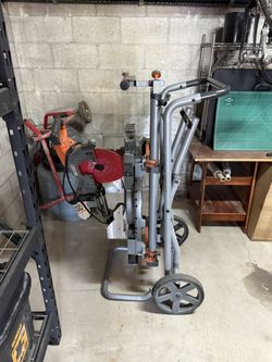 Rigid 12” Sliding Chop Saw And Stand