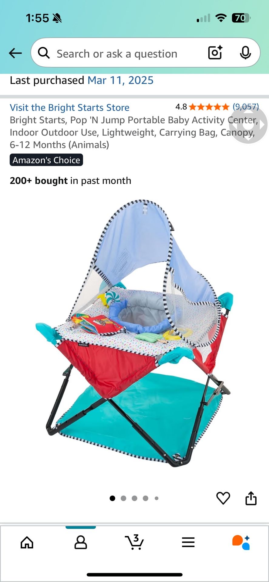 Portable Activity Center/jumper